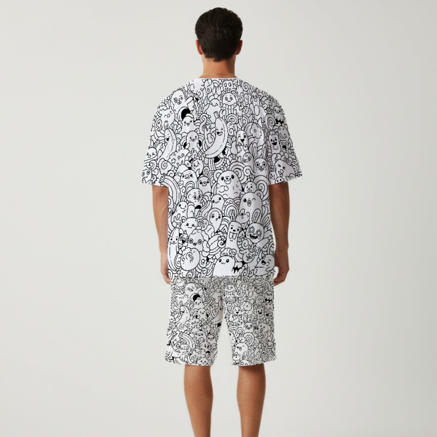 Doodle Mania Edition Men's Co-ord Sets